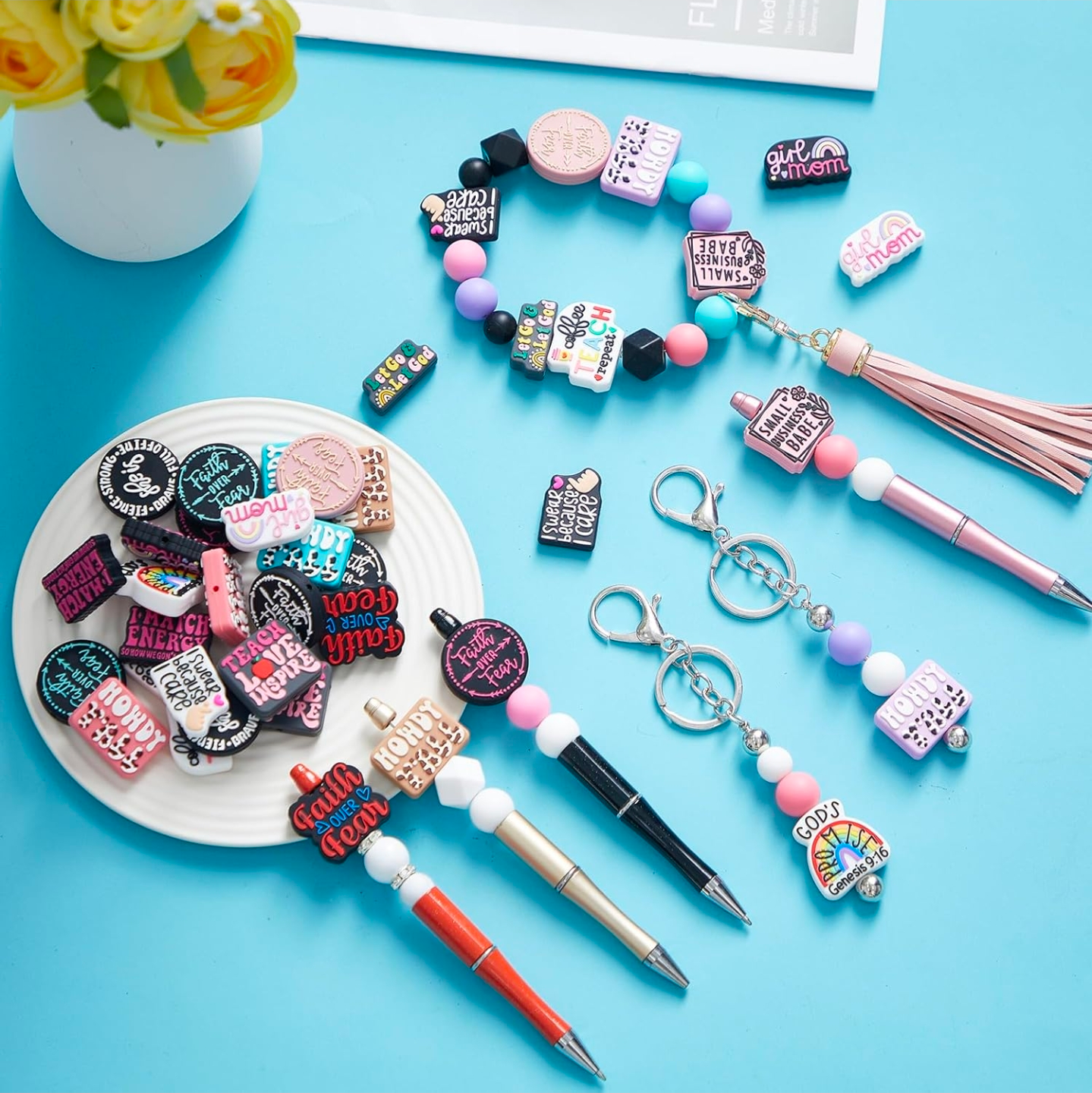 Limited Edition beaded pens