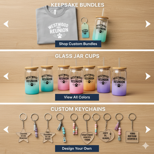 CUP+KEYCHAIN/tshirt+cup BUNDLES