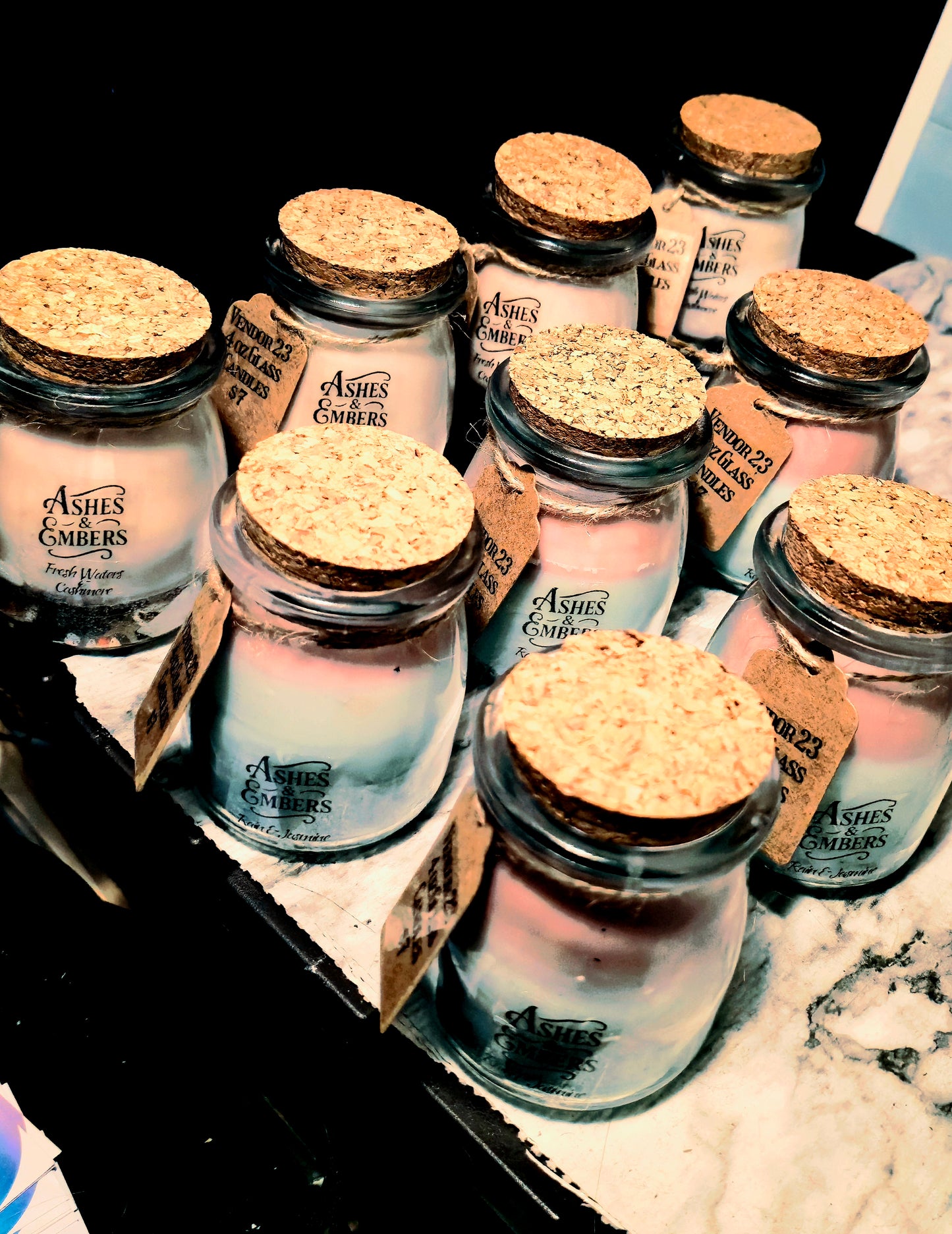 Scented handmade Candle