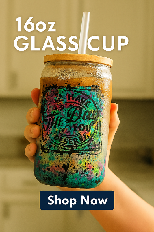 You deserve 16oz glass